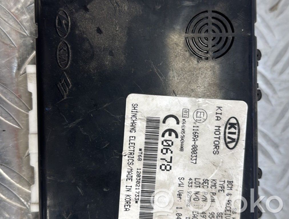 KIA Picanto Sonstige Steuergeräte / Module 