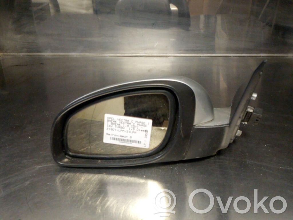 Opel Vectra C Manualne lusterko boczne drzwi przednich 