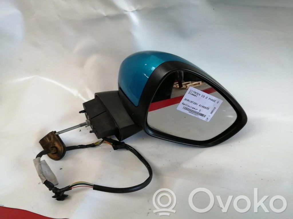 Manual wing mirror