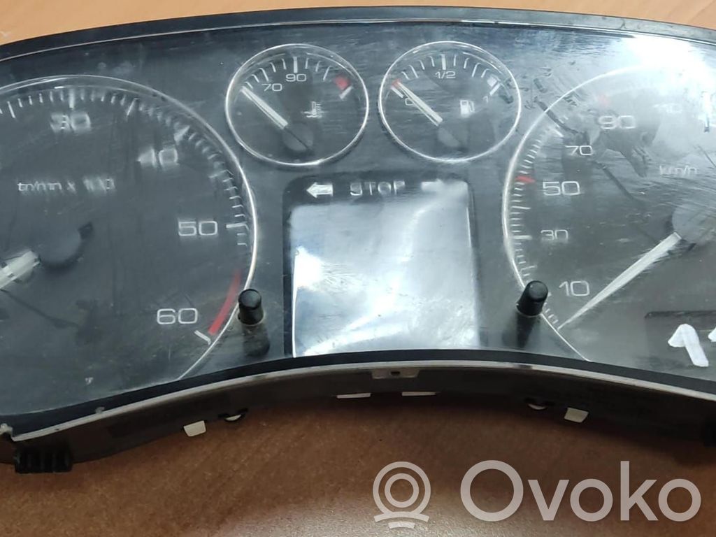 Peugeot 307 Inny element deski rozdzielczej 