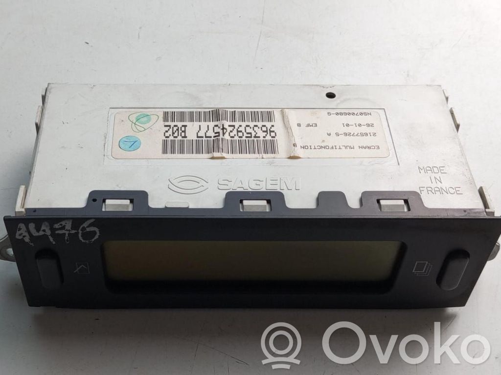 Citroen C5 Bedieneinheit Controller Multimedia 