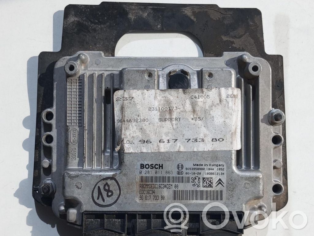 Citroen C4 Grand Picasso Sterownik / Moduł ECU 