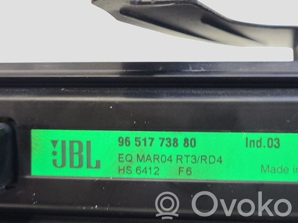 Peugeot 607 Amplificator sunet 