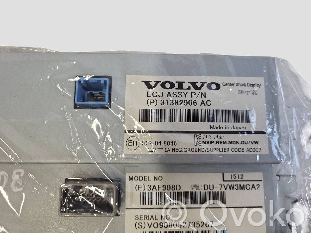 Volvo V40 Ecran/afișaj/ecran mic 