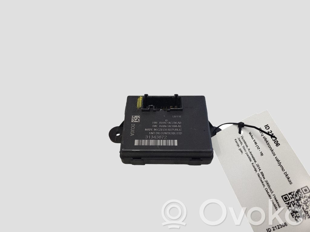 Volvo V40 Unitate/modul comandă uși 