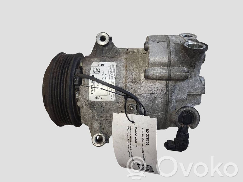 Opel Zafira C Compressore aria condizionata (A/C) (pompa) 