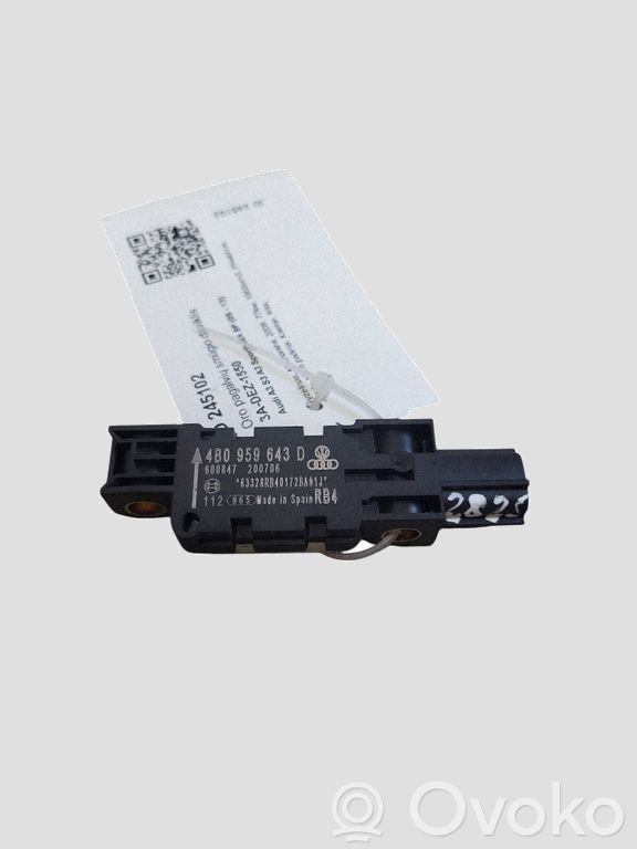 Sensor impacto/accidente para activar Airbag   4B0959643D