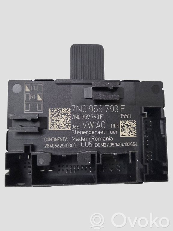 Unitate/modul comandă uși   7N0959793F,2840662510300