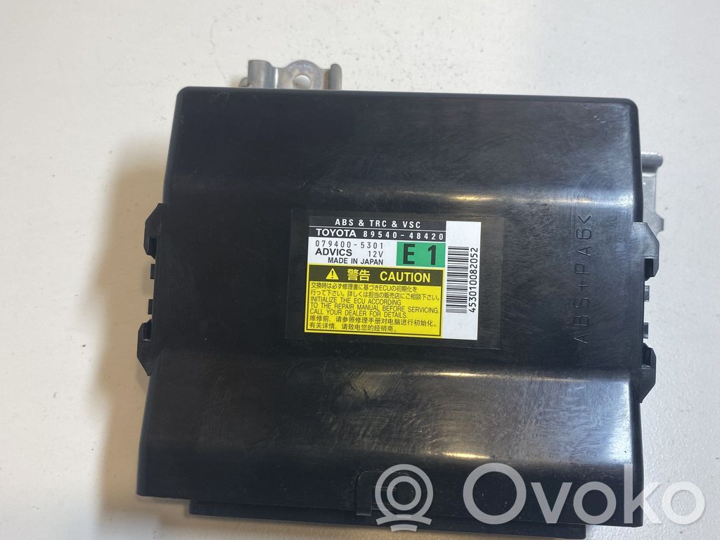 Lexus RX 450H ABS control unit/module 