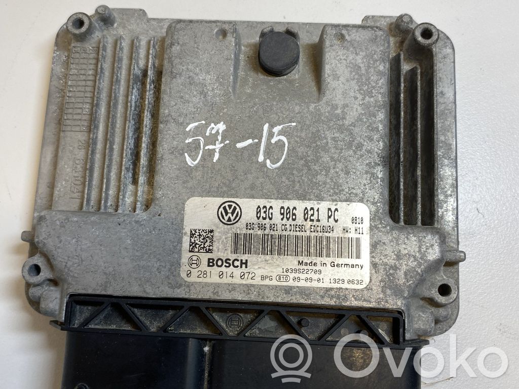 Volkswagen Caddy Engine control unit/module 
