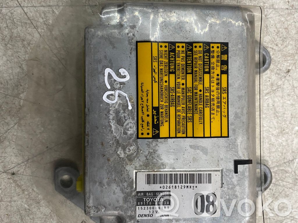 Toyota Land Cruiser (J120) Sterownik / Moduł Airbag 