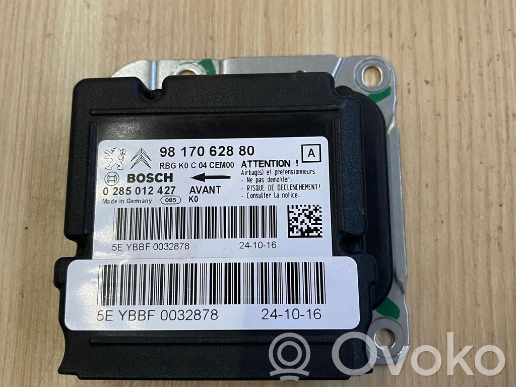 Peugeot Expert Airbag control unit/module 