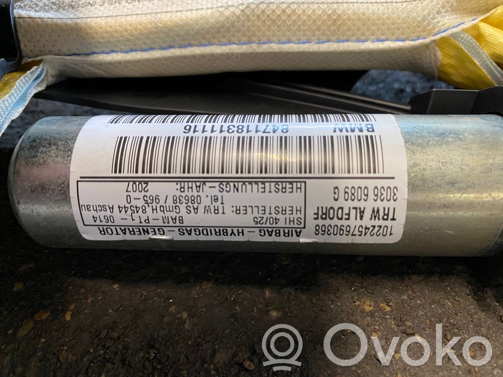 BMW 3 E92 E93 Jumta gaisa spilvens 