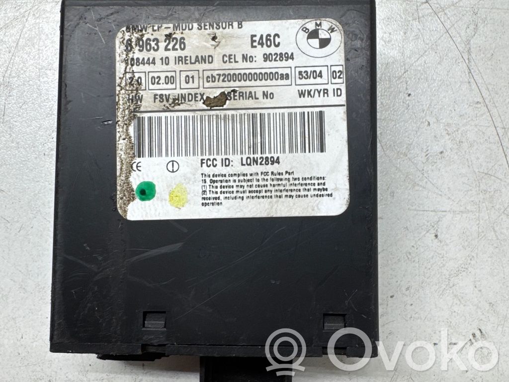 BMW 3 E46 Unidad de control/módulo de alarma 
