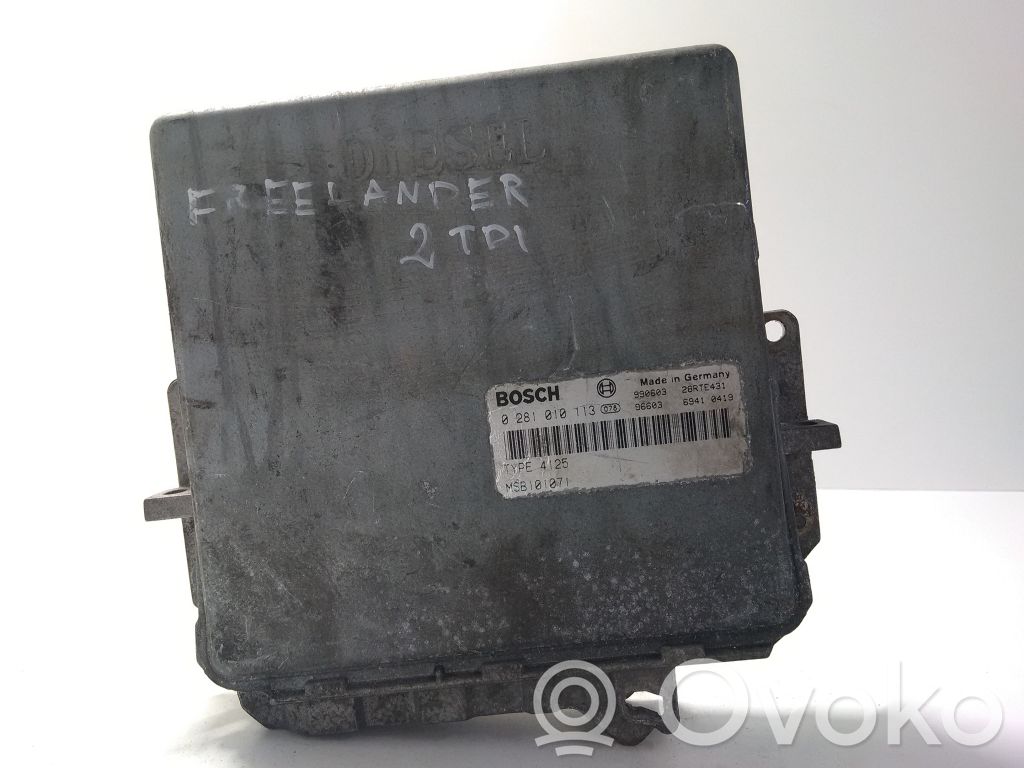 Land Rover Freelander Engine control unit/module 