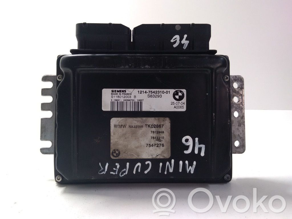 Engine control unit/module   S118012003B,1214754231001