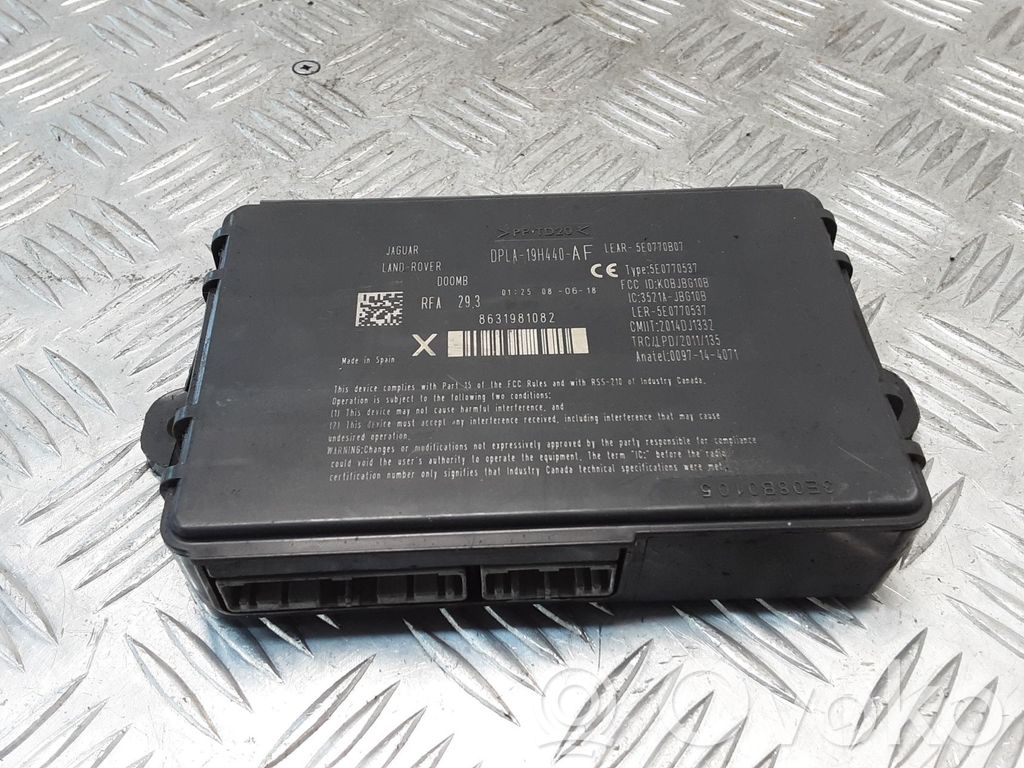 Land Rover Range Rover L322 Keyless (KESSY) go control unit/module 