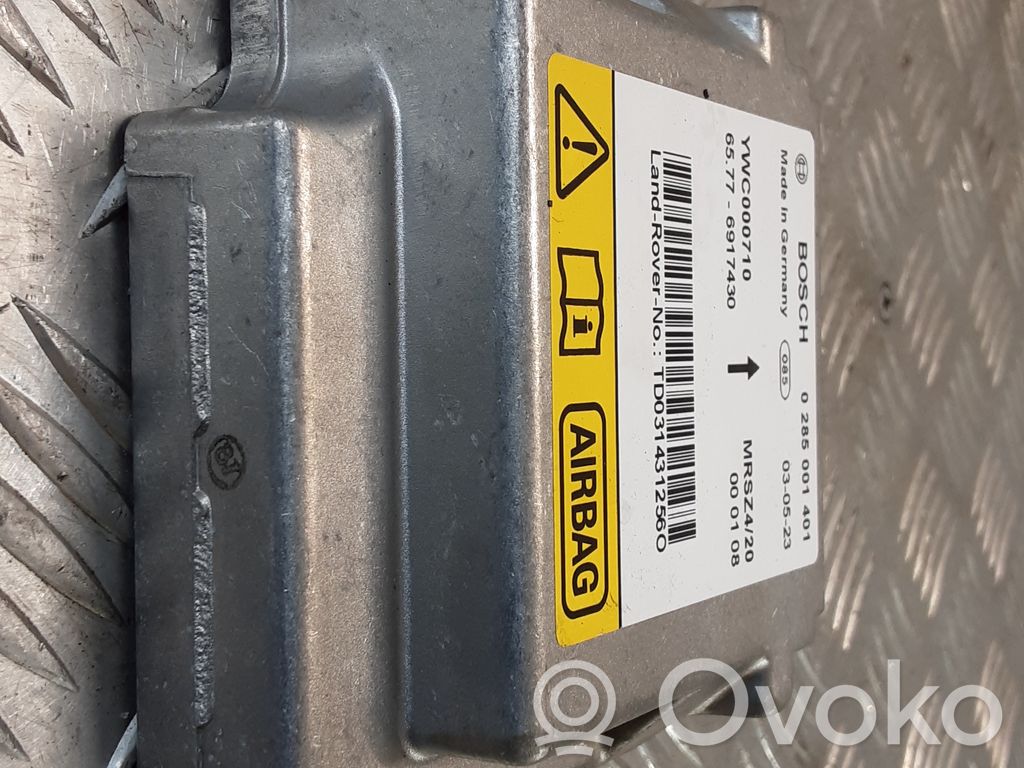 Land Rover Range Rover L322 Sterownik / Moduł Airbag 