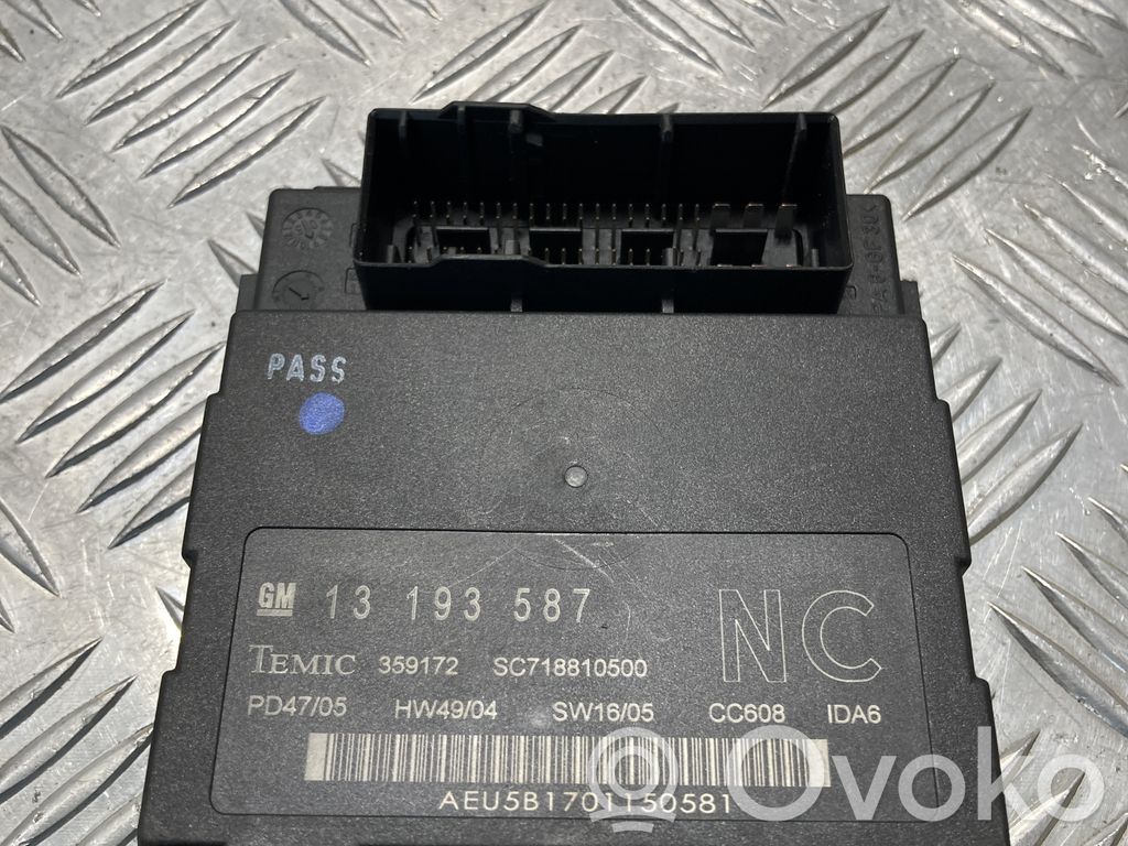 Opel Vectra C Module confort 