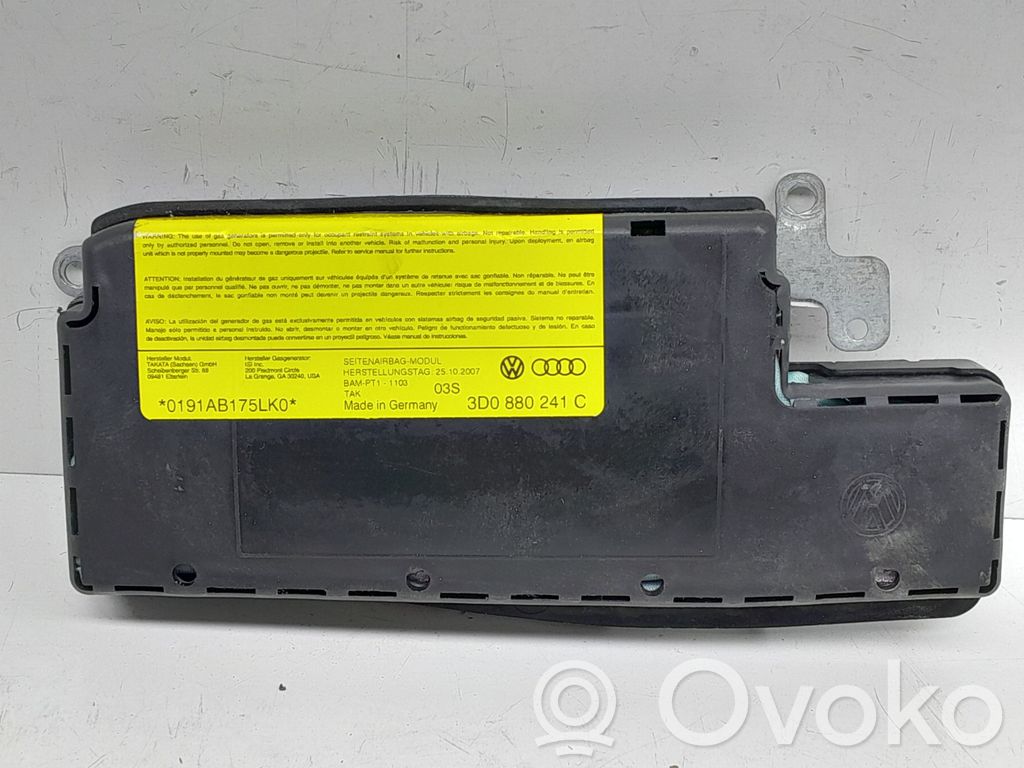 Volkswagen Phaeton Airbag del asiento 