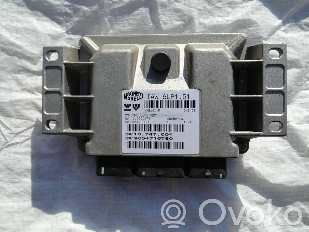 Peugeot 307 CC Engine control unit/module 