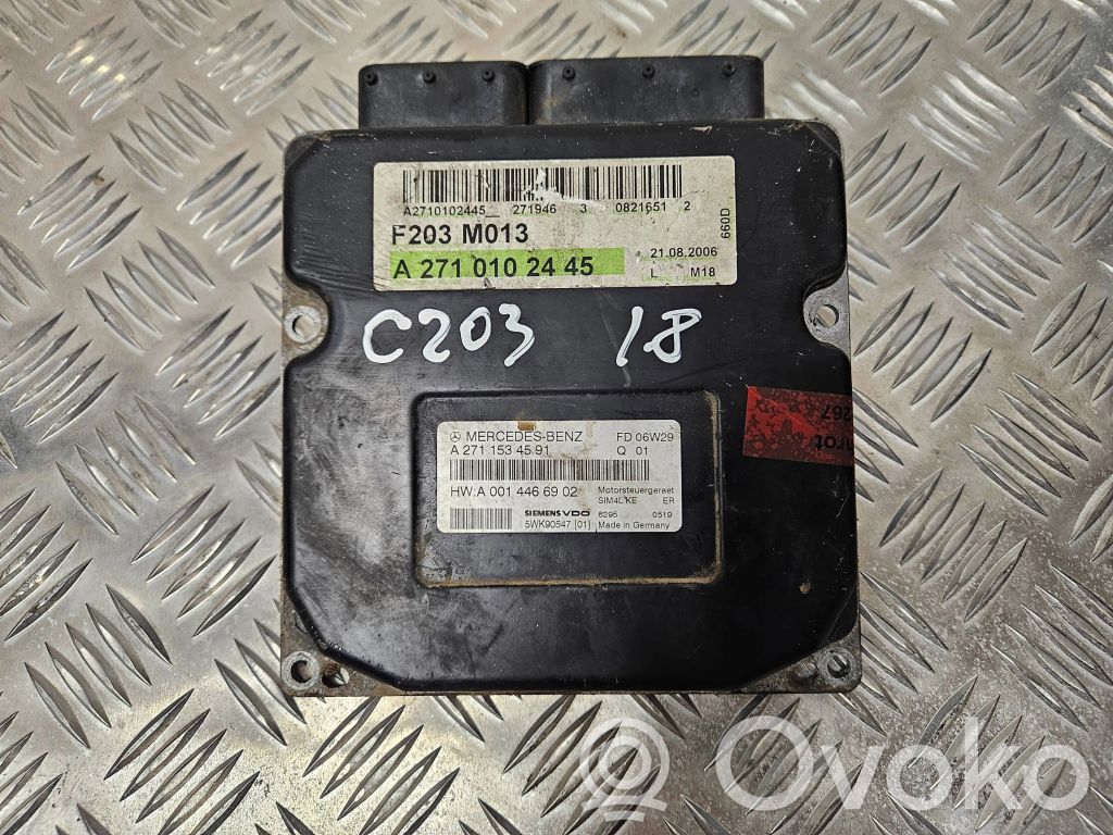 Mercedes-Benz C W203 Engine control unit/module 