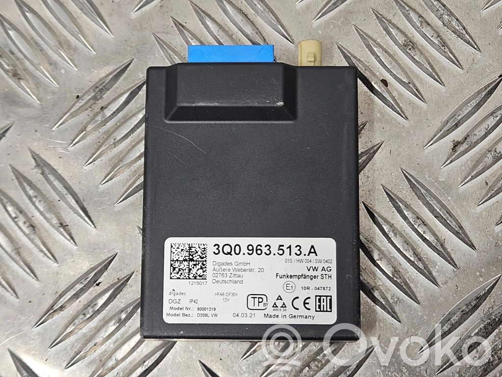 Audi A6 S6 C8 4K Sterownik / Moduł Webasto 