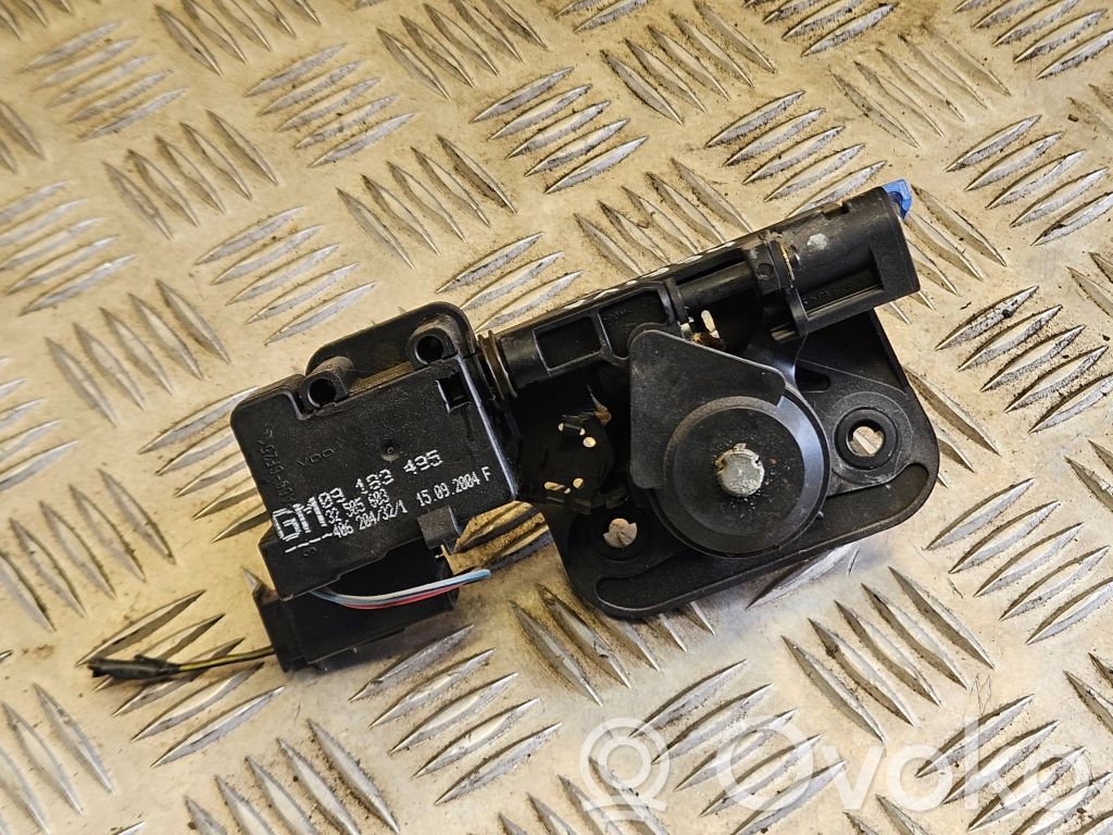 Opel Meriva A Tailgate exterior lock 