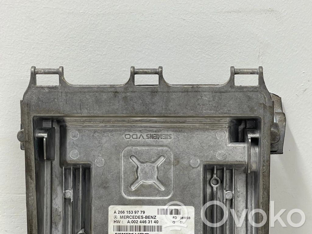 Mercedes-Benz A W169 Engine control unit/module 
