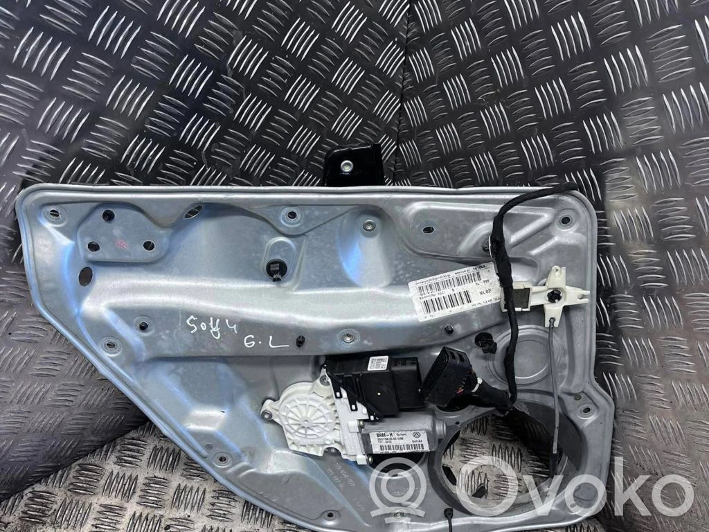 Volkswagen Golf IV Macara geam ușă spate cu motor 