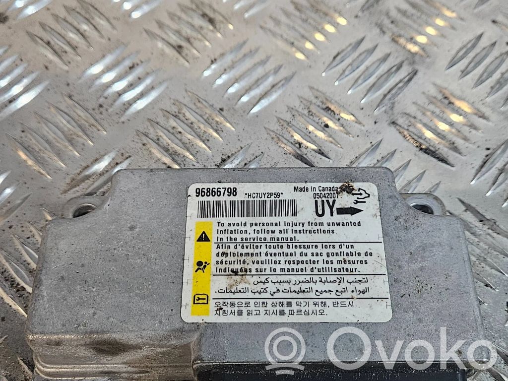 Opel Antara Airbag control unit/module 