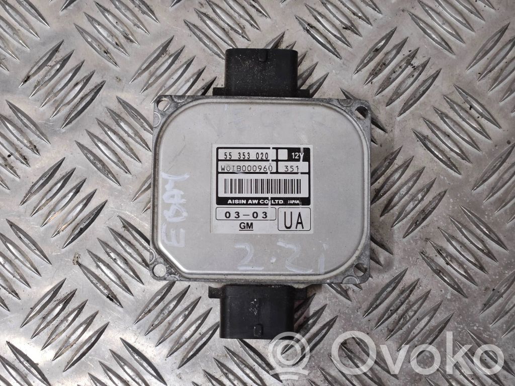 Gearbox control unit/module   55353020,W0JB000960