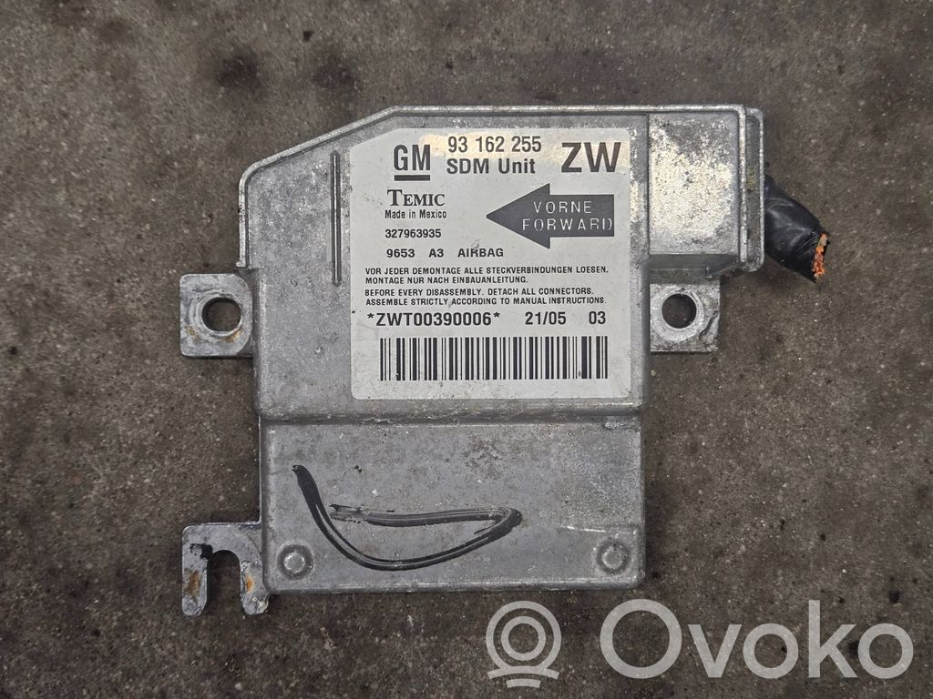 Opel Tigra B Airbag control unit/module 