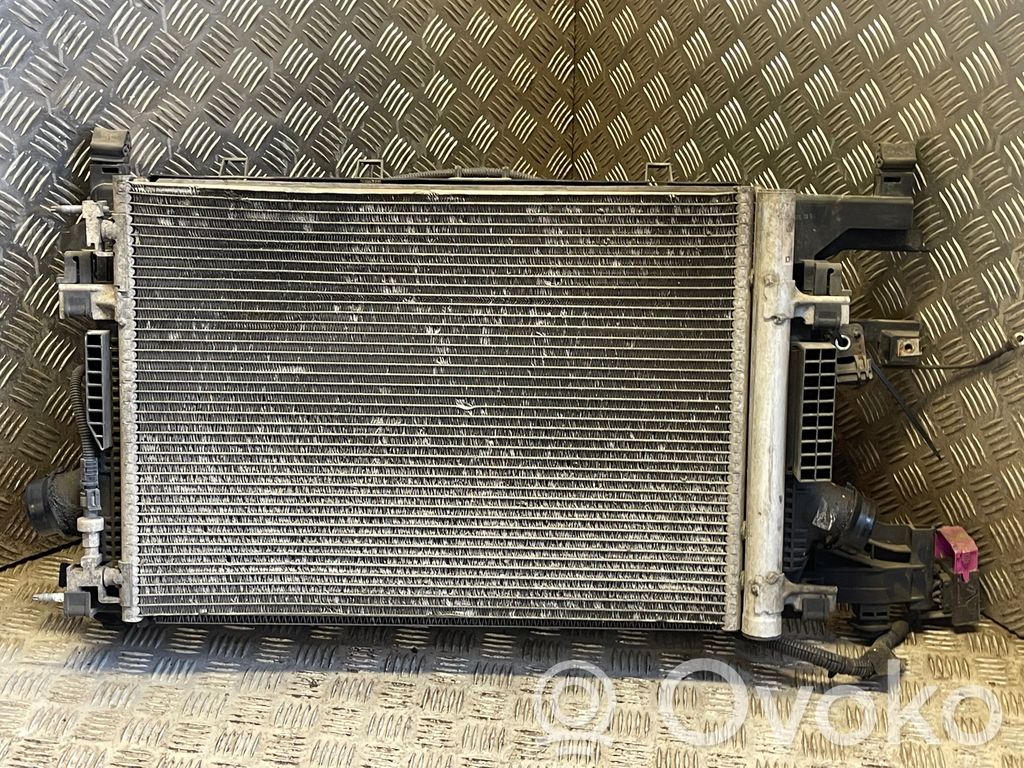 Opel Astra J Electric radiator cooling fan 