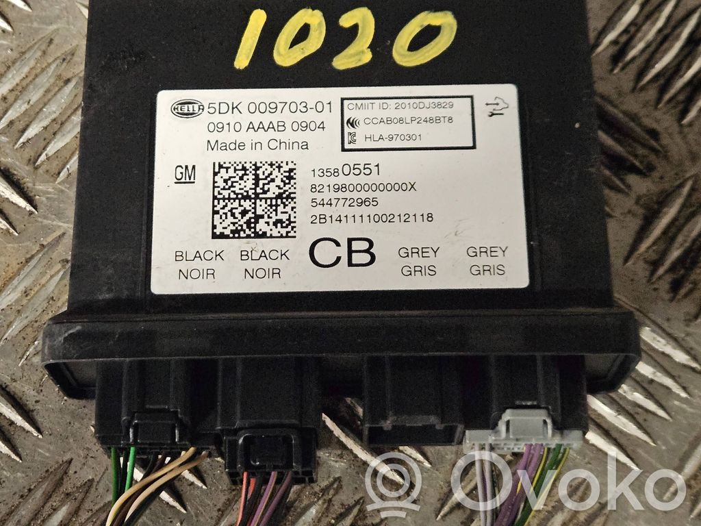 Autres unités de commande / modules   13580551,5DK00970301,544772965,8219800000