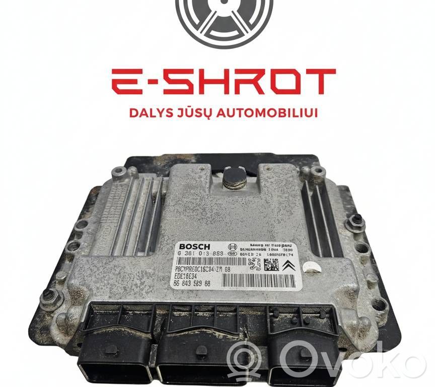 Citroen C4 I Engine control unit/module 