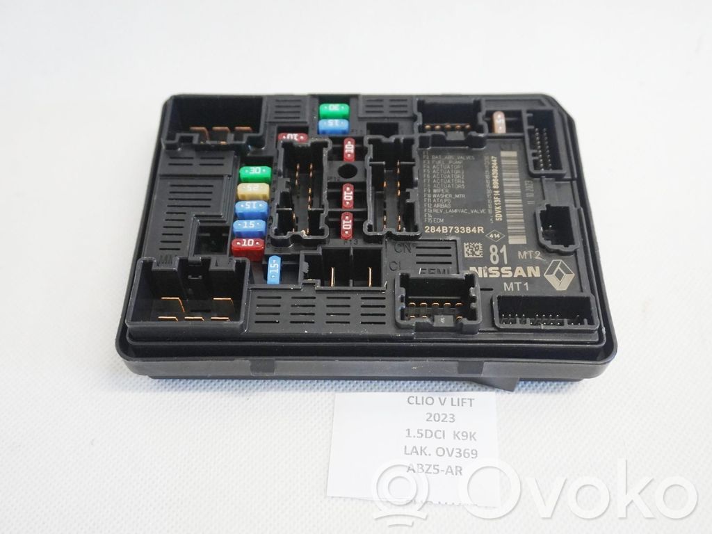 Renault Clio V Comfort/convenience module 