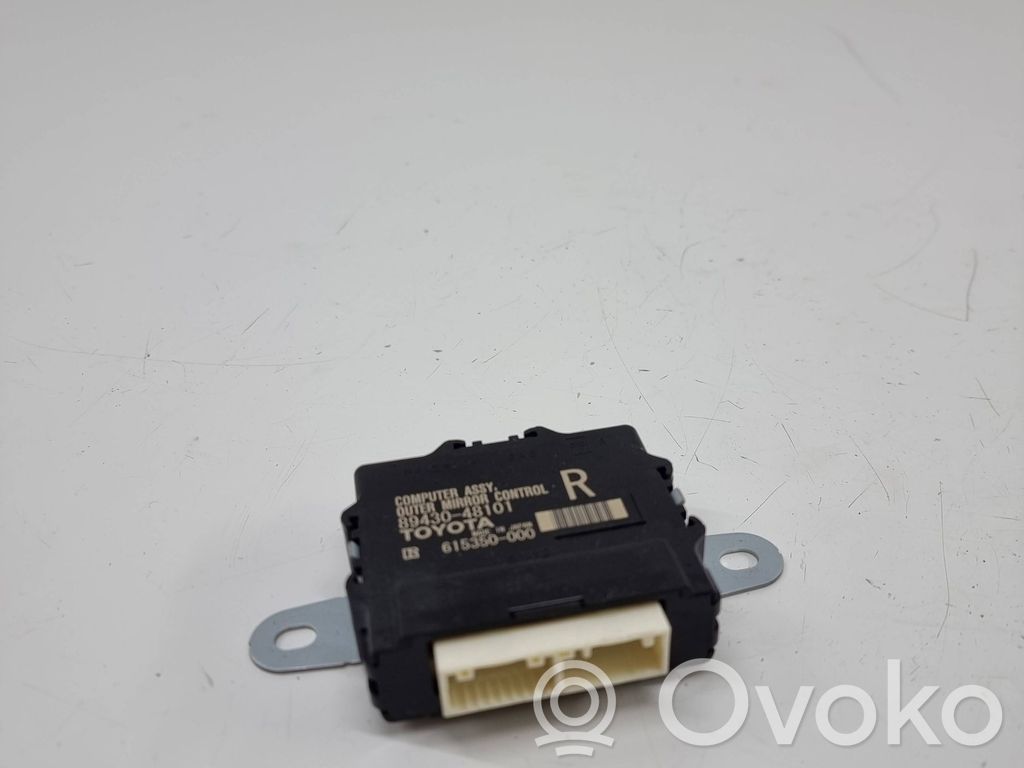 Lexus RX 450H Wing mirror control module 