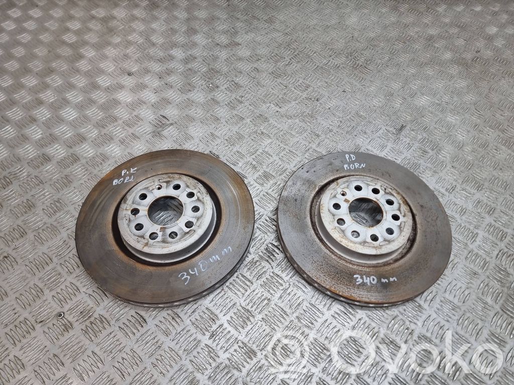Front brake disc