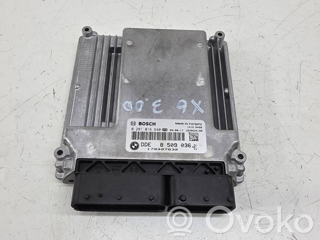 BMW X6 E71 Engine control unit/module 