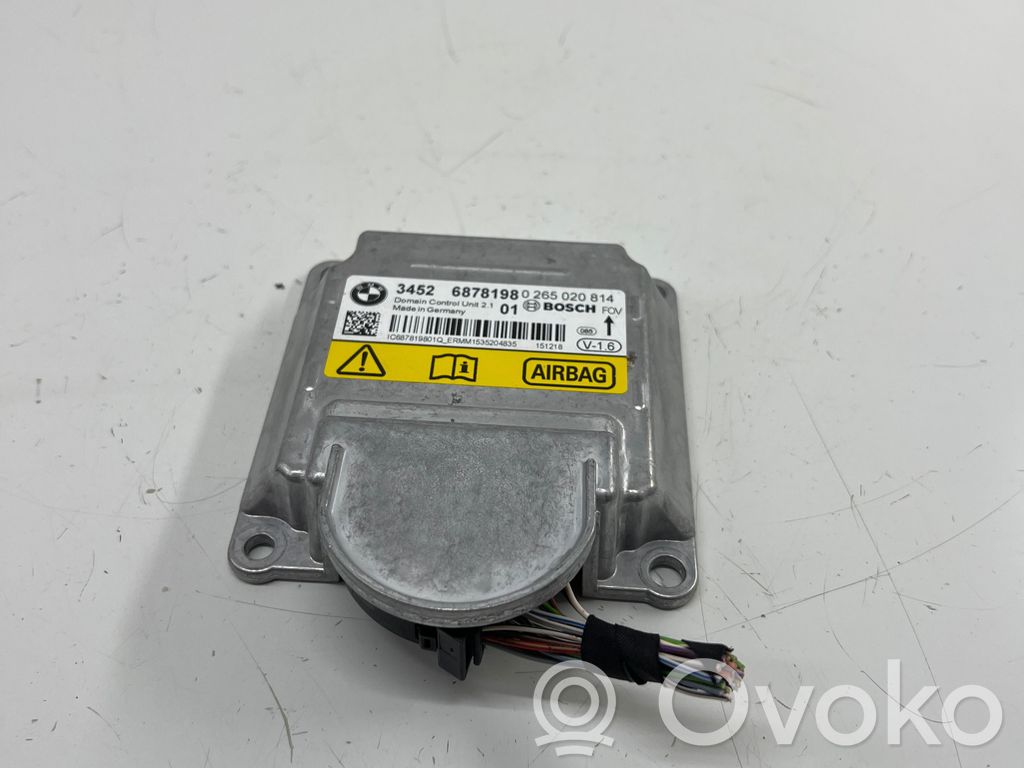 BMW X4 F26 Sterownik / Moduł Airbag 