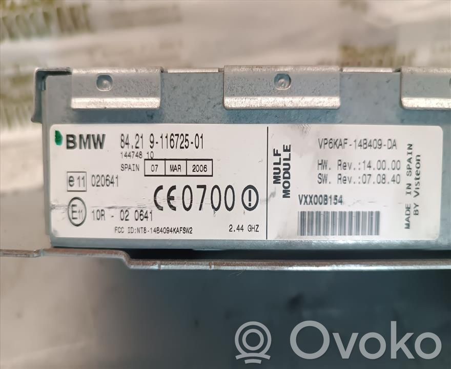 BMW 5 E60 E61 Saugiklių blokas 
