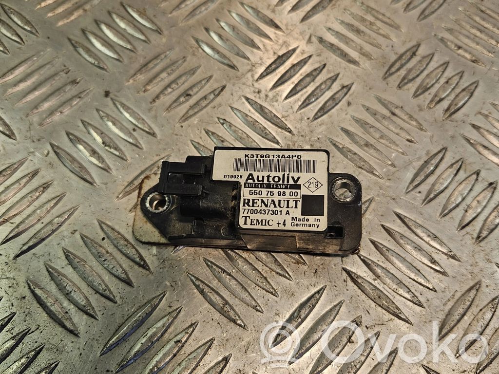 Renault Scenic I Airbagsensor Crashsensor Drucksensor 