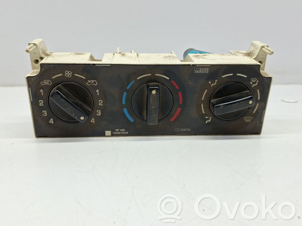 Citroen Berlingo Climate control unit 