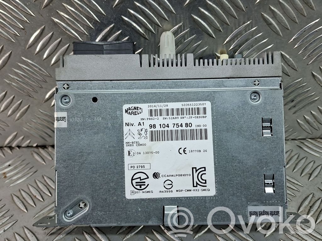 Peugeot 308 Panel / Radioodtwarzacz CD/DVD/GPS 
