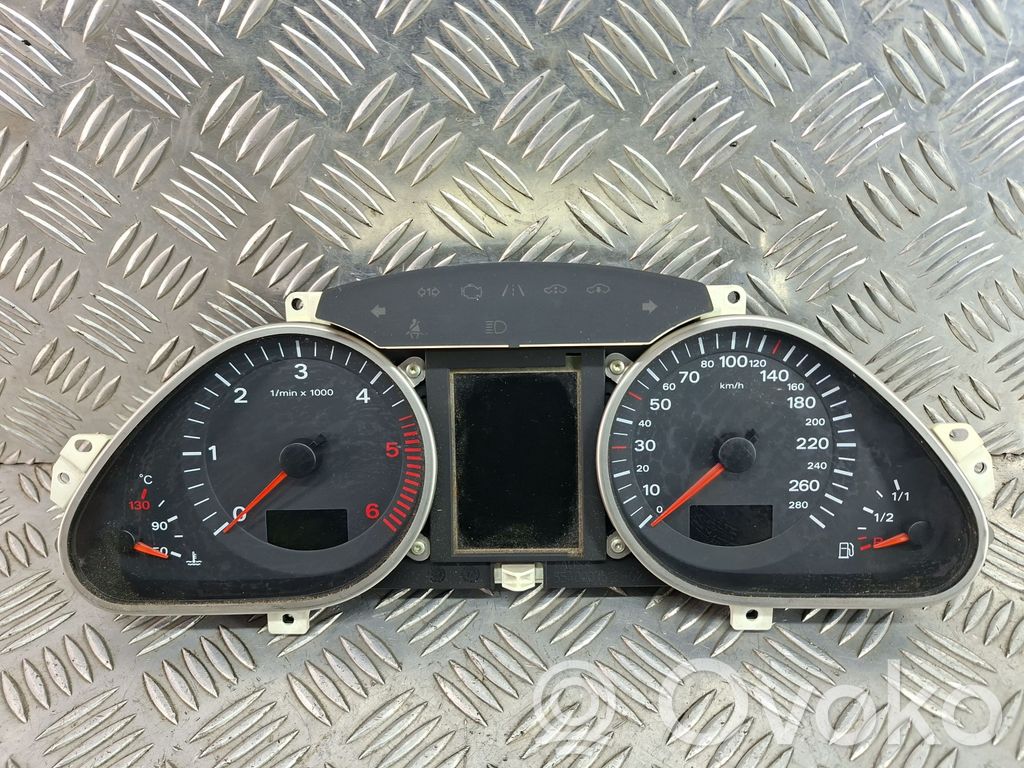 Audi A6 S6 C6 4F Speedometer (instrument cluster) 