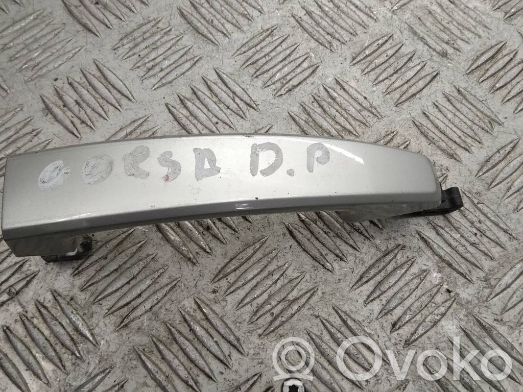Opel Corsa D Manecilla externa puerta delantera 