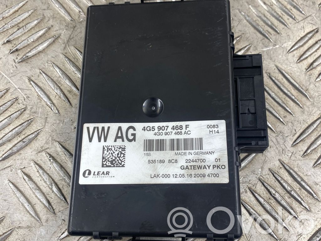 Audi A6 S6 C7 4G Módulo de control Gateway 