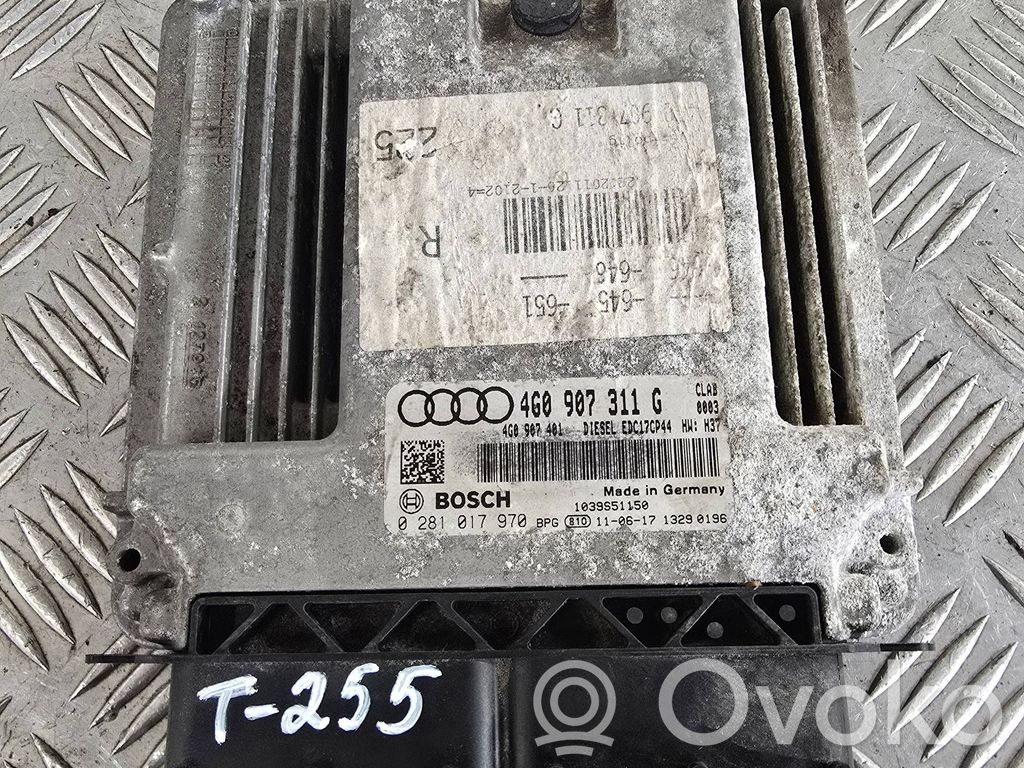Audi A6 S6 C7 4G Engine control unit/module 