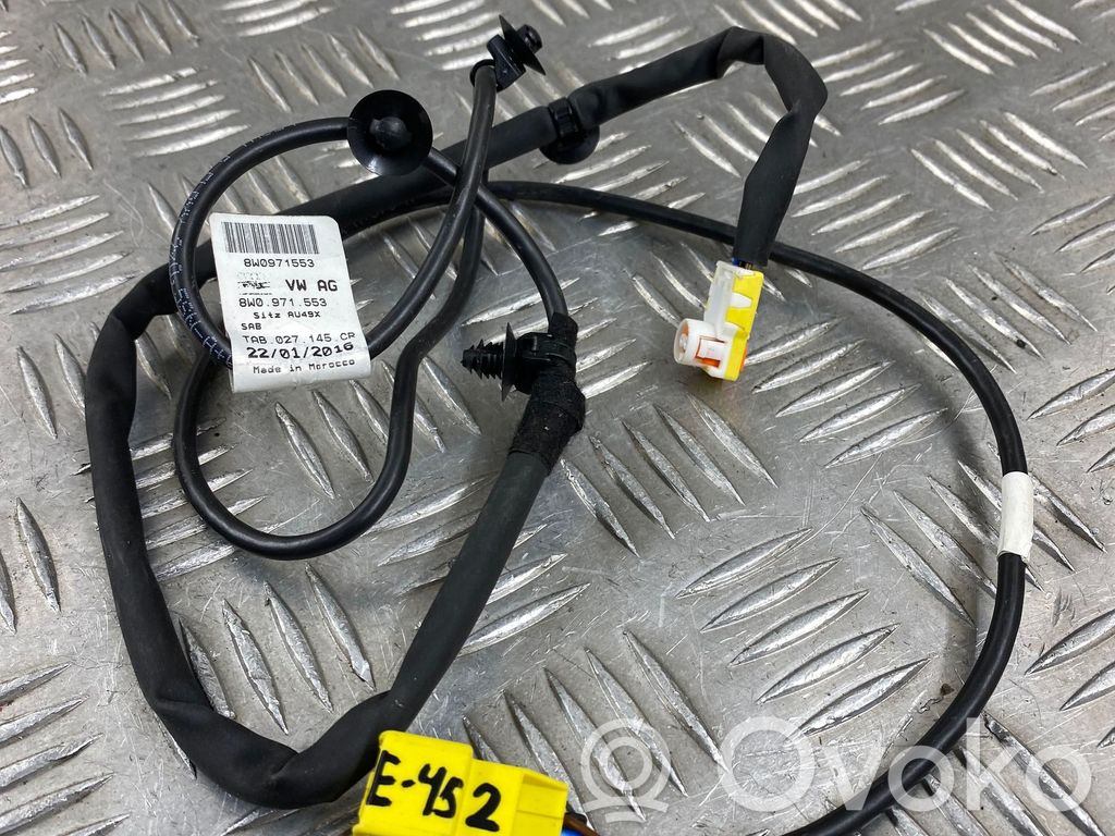 Audi A4 S4 B9 Otros cableados 